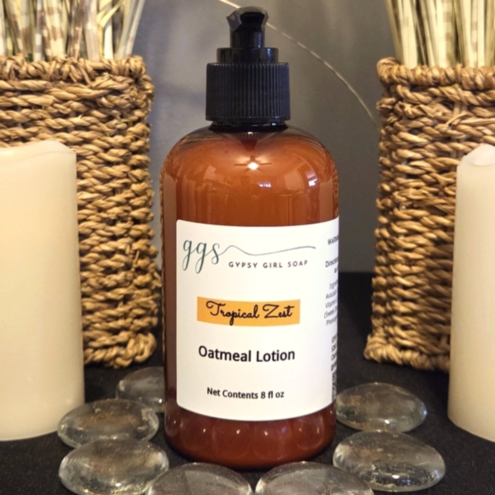 GGS Tropical Zest Thick Oatmeal Lotion 8 fl oz